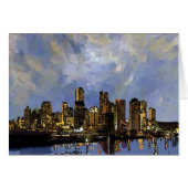 Abstract New Orleans Sunset add text (Front Horizontal)