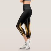 Shiny hotsell capri leggings