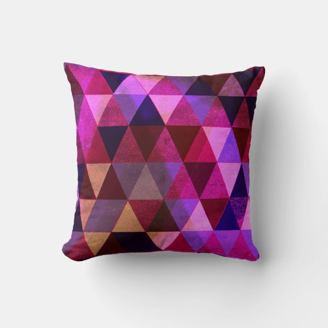 Abstract No. 434 Throw Pillow (Front)