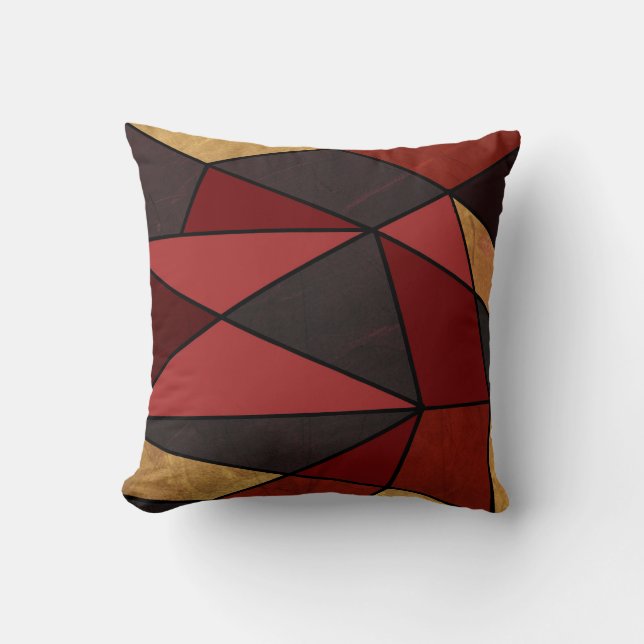 Abstract No. 464 Throw Pillow (Front)