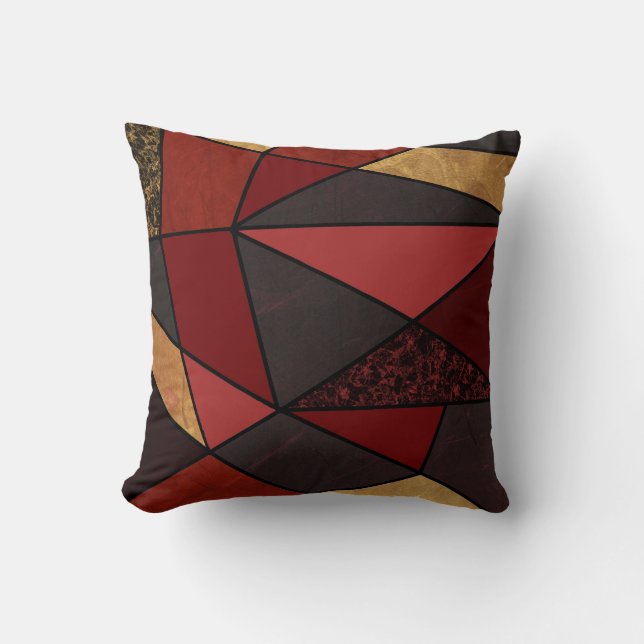 Abstract No. 467 Throw Pillow (Front)