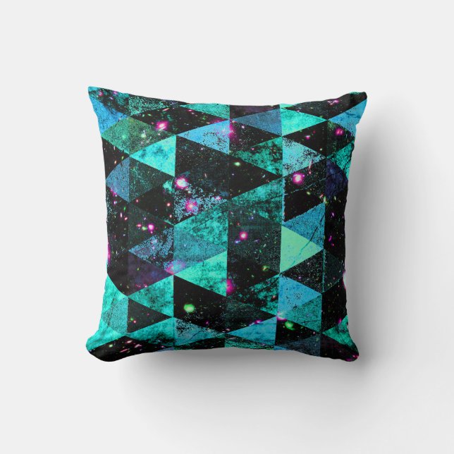 Abstract No. 509 Throw Pillow (Front)