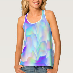 Abstract Northern Lights Tank Top