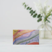 abstract now business card (Standing Front)
