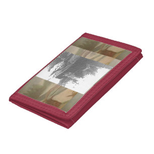 Abstract Ocean Concert Tri-fold Wallet