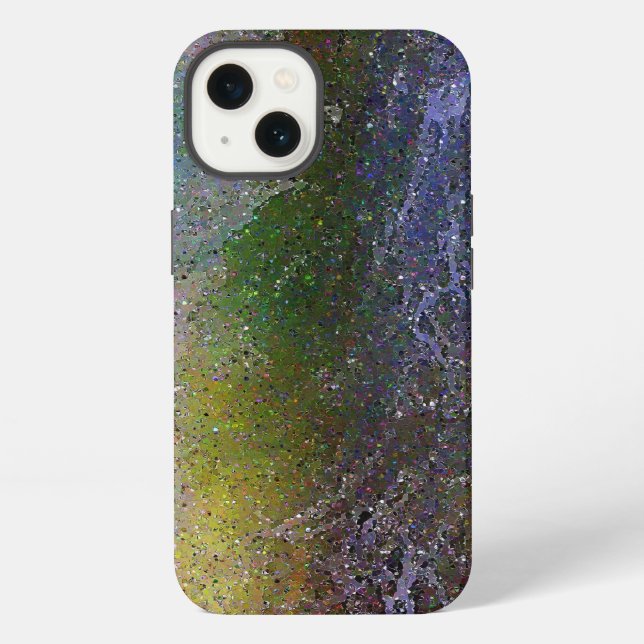 Abstract Ocean Wave Iphone Case (Back)