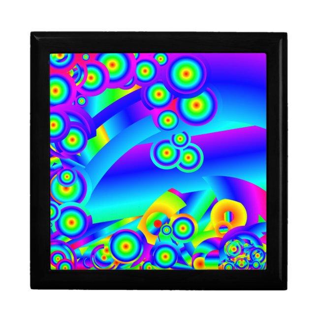 Abstract Ocean waves  Gift Box (Front)