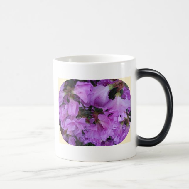 Abstract Of An Azalea Morphing Mug (Right)