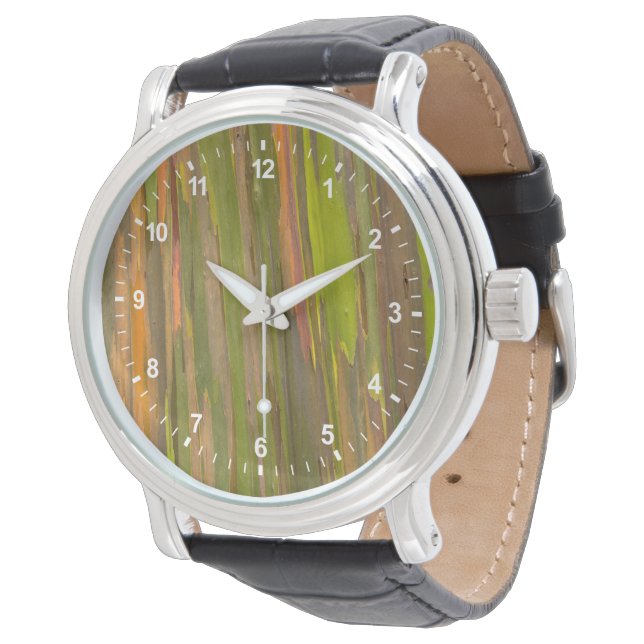 Abstract Of Eucalyptus Bark Watch (Angled)