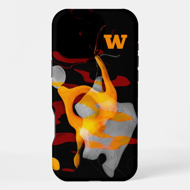 Abstract of Pear Iphone Case (Back)