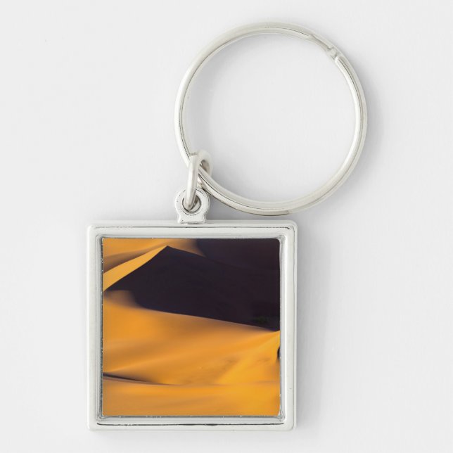 Abstract of sand dune keychain (Front)