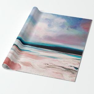Abstract oil texture background. Paint on canvas.  Wrapping Paper