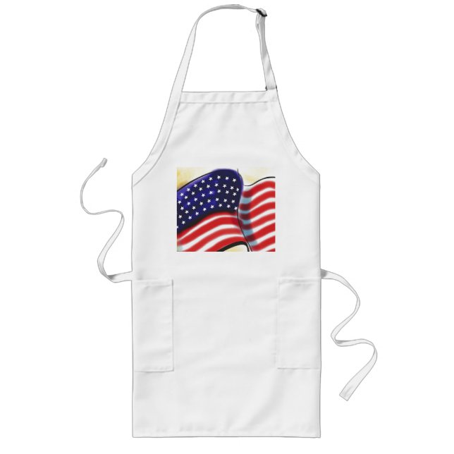 Abstract Old Glory Apron (Front)