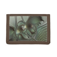 Abstract Olive Sage Green Gray Fractal Art Fantasy