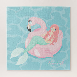 Abstract Ombre Holographic Pineapple Jigsaw Puzzle