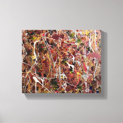 Abstract on canvas