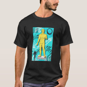 Abstract on David statue modern design T-Shirt