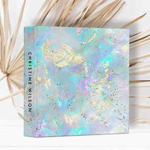 abstract opal 3 ring binder