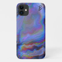 Abstract Opal Agate Personalized Phone Case