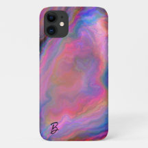 Abstract Opal Agate Personalized Phone Case