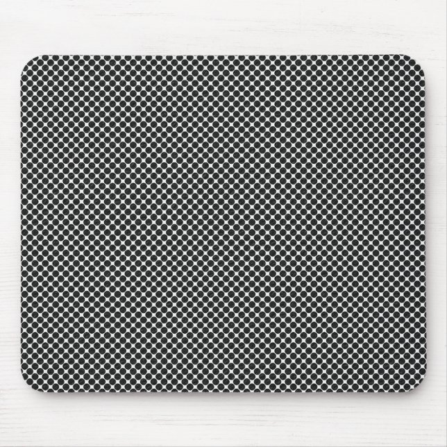 Abstract Optical Dots Mouse Pad (Front)