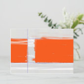 Abstract Orange (Standing Front)