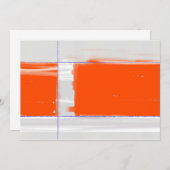 Abstract Orange (Front/Back)