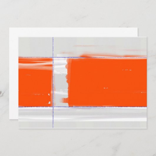 Abstract Orange (Front/Back)