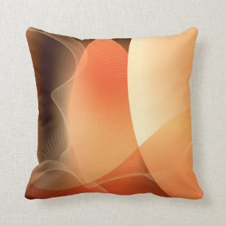 Abstract Orange and Brown Pattern