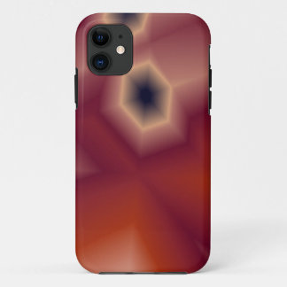 abstract orange and pink iphone cover