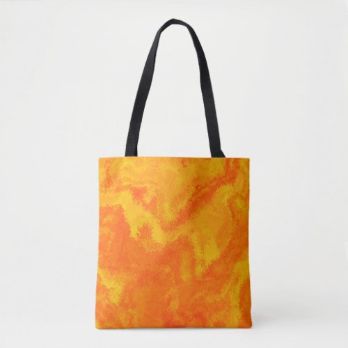 Abstract Orange Yellow Diffusion Tote Bag