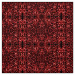 Abstract oriental red pattern, fabric