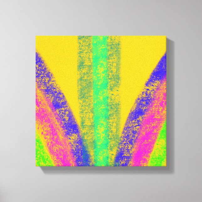Abstract Original Art Canvas Print (Front)