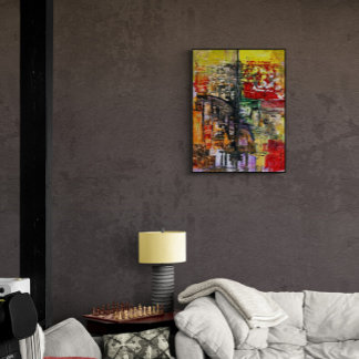 Abstract Original Art Canvas Print
