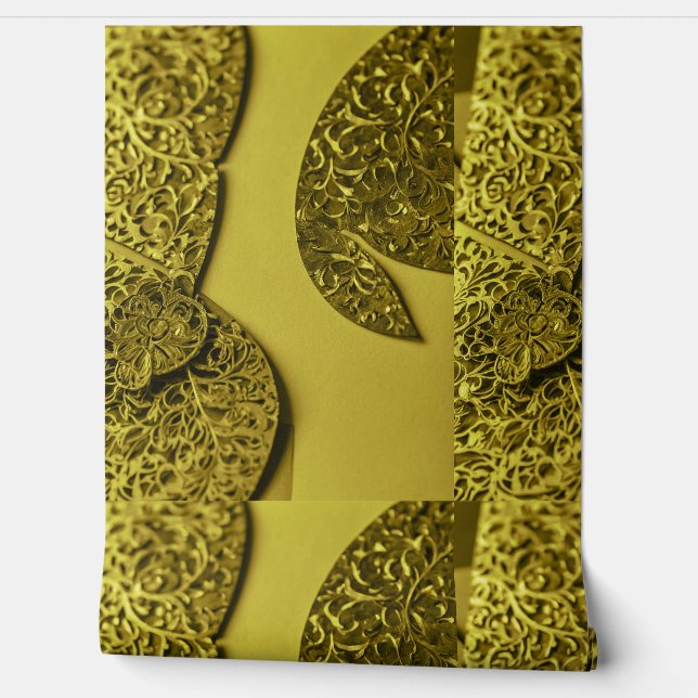 abstract ornamental design aesthetic wallpaper  (Unrolling)