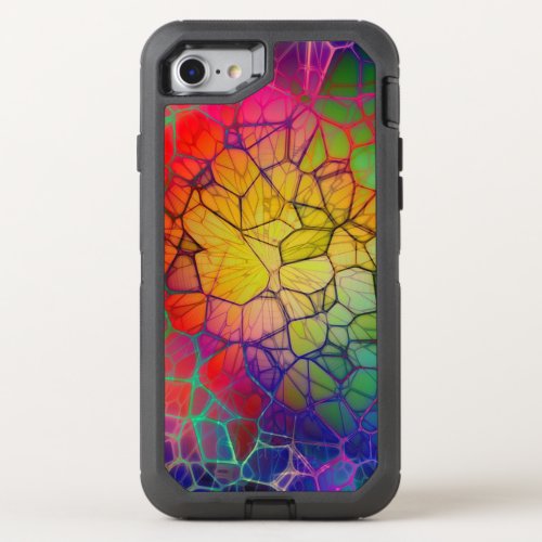 Abstract OtterBox Defender iPhone SE87 Case