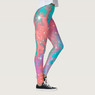 Abstract Outer Space Artwork   Leggings