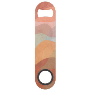 Abstract Overlapping Pastel Blobs Background Bar Key
