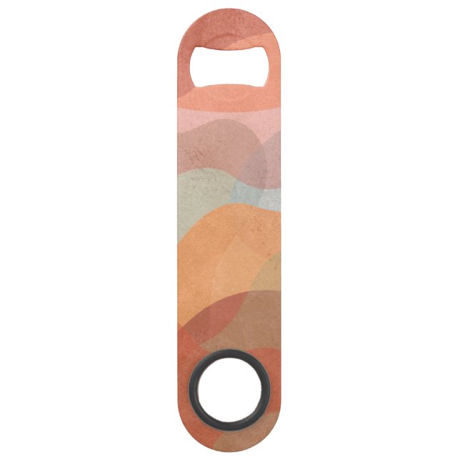 Abstract Overlapping Pastel Blobs Background Bar Key (Front)