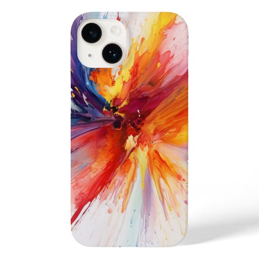 Abstract Paint Blast  Case-Mate iPhone 14 Case