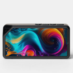 Abstract Paint Bluetooth Speaker