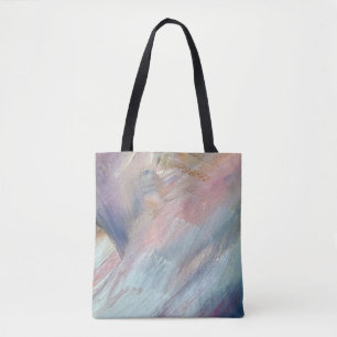 Abstract Paint Brush Stroke Tote Bag