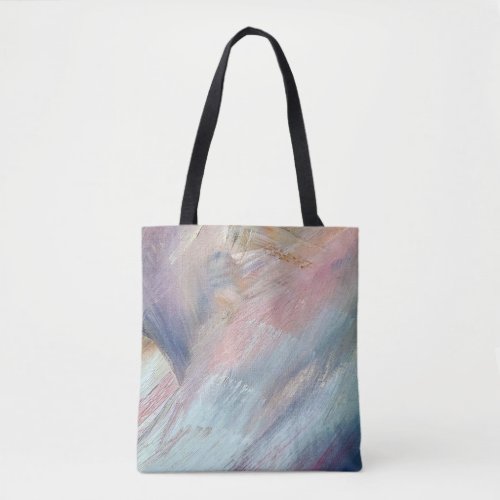 Abstract Paint Brush Stroke Tote Bag