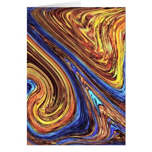 Abstract Paint Cards (Front)