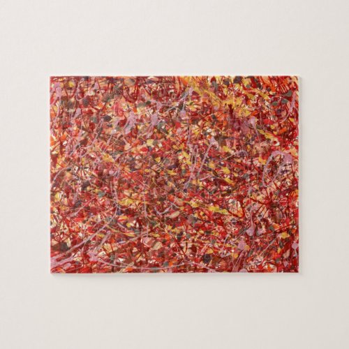 Abstract _ Paint _ Cosmetically speaking Jigsaw Puzzle
