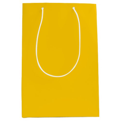 Abstract Paint Gold Medium Gift Bag