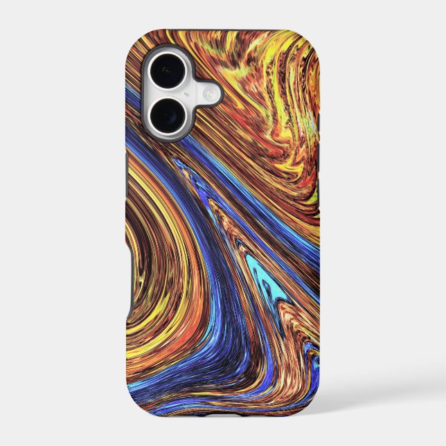 Abstract Paint Iphone Case (Back)
