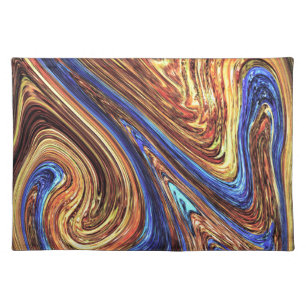 Abstract Paint Placemat