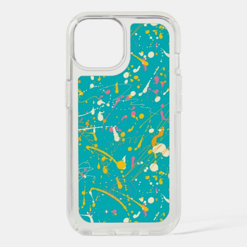 Abstract Paint Splash iPhone 15 Case