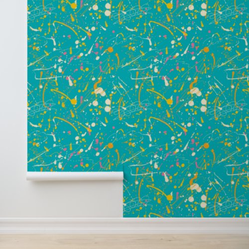 Abstract Paint Splash Wallpaper
